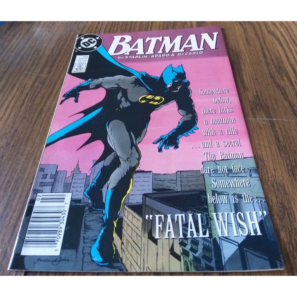 Batman #430 February 1989 DC Comics